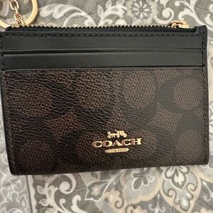 Coach Black and Brown Wallet